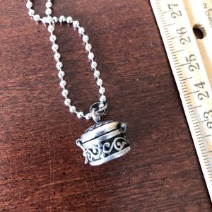 Prayer box charm pendant